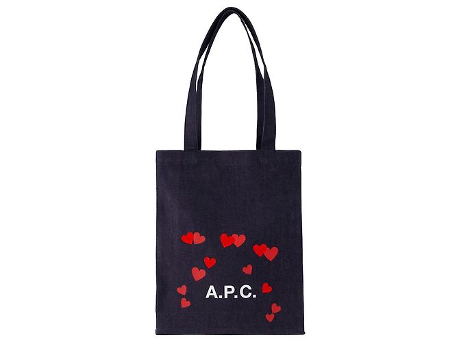 Apc Bolsa de compras Lou Blondie - A.P.C. - Algodão - Azul