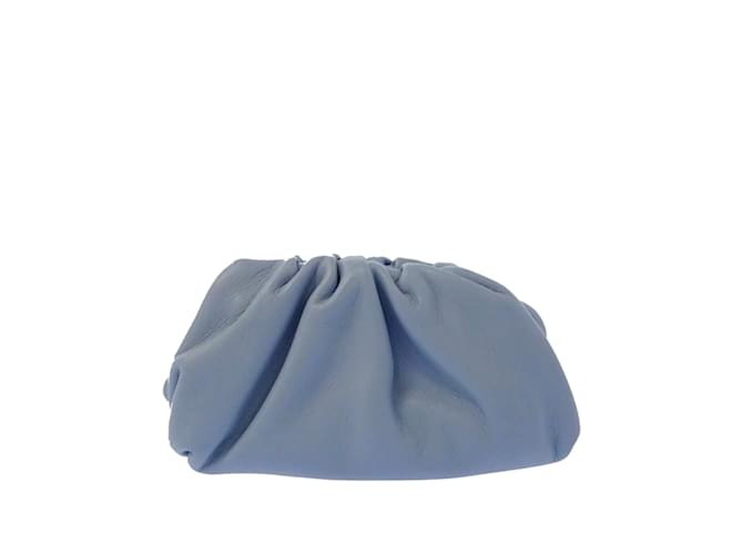 Blue Bottega Veneta The Pouch Crossbody Bag Leather  ref.1191493