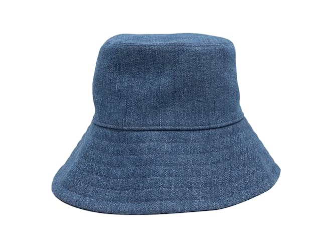 Medium Wash Loro Piana Denim Bucket Hat Size M Cloth  ref.1191498