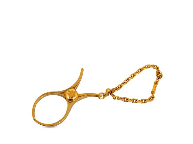 Hermès Porta-luvas Hermes Filou dourado  ref.1191587