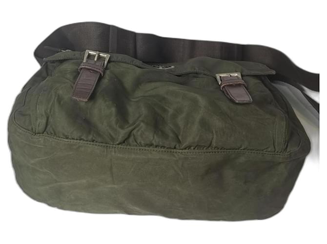 Prada Handbags Light green Cloth  ref.1191926
