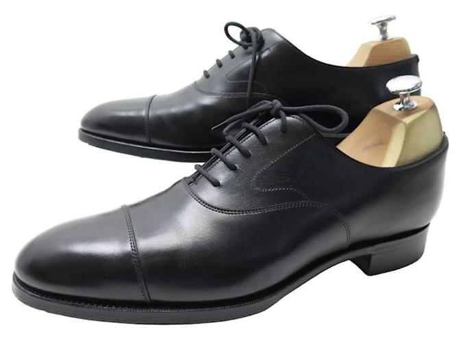 Autre Marque NEW EDWARD GREEN CHELSEA OXFORD SHOES 115650 7.5 8 41.5 42 black leather  ref.1192042
