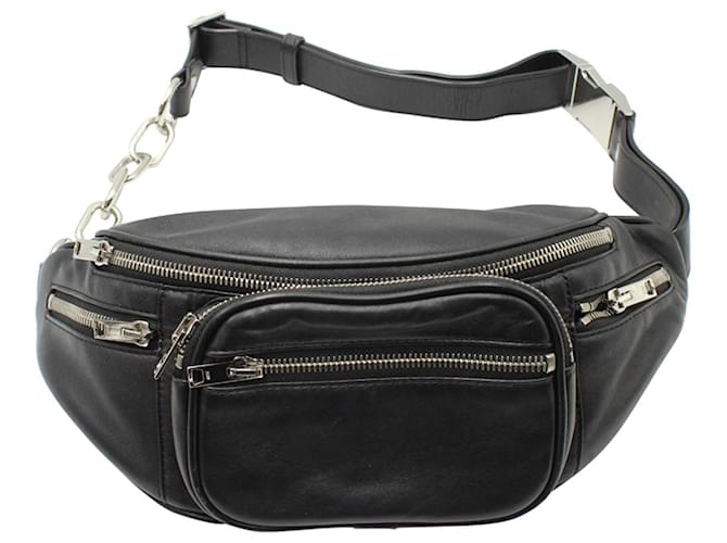 Alexander Wang Attica Fanny Pack in Black Nappa Leather ref