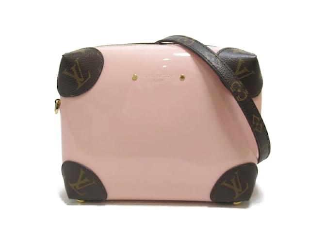 Louis Vuitton Monogramm Vernis Miroir Venedig M52755 Pink Leinwand  ref.1192204