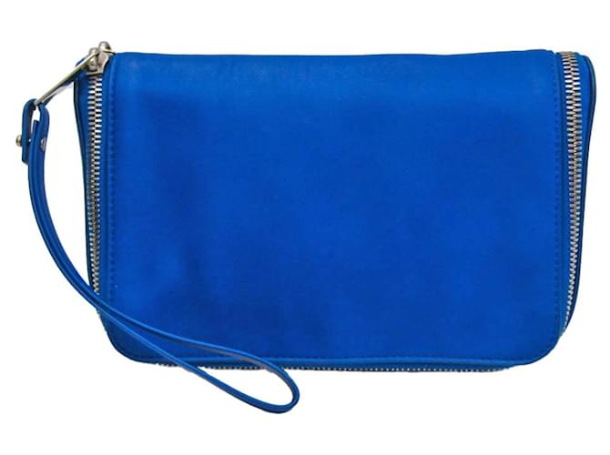 Bottega Veneta Blue Leather  ref.1192411
