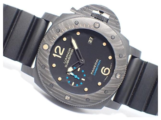 PANERAI Luminor Submersible 1950 Carbotech 3 DAY'S Automatic Maker overhauled Mens Silvery  ref.1192496