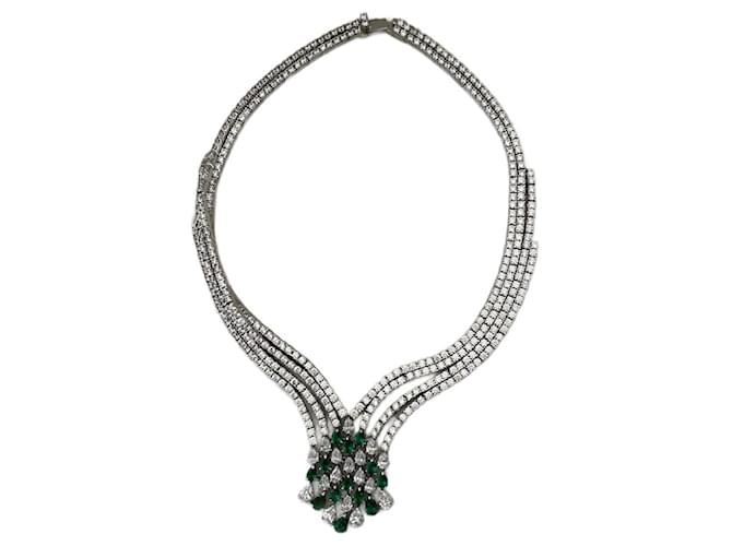 Silver Burma necklace set  ref.1192799