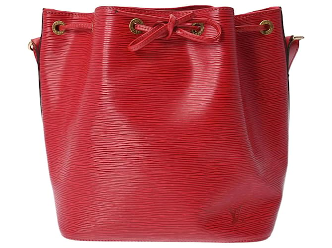Noe Louis Vuitton Petit Noé Red Leather  ref.1192800