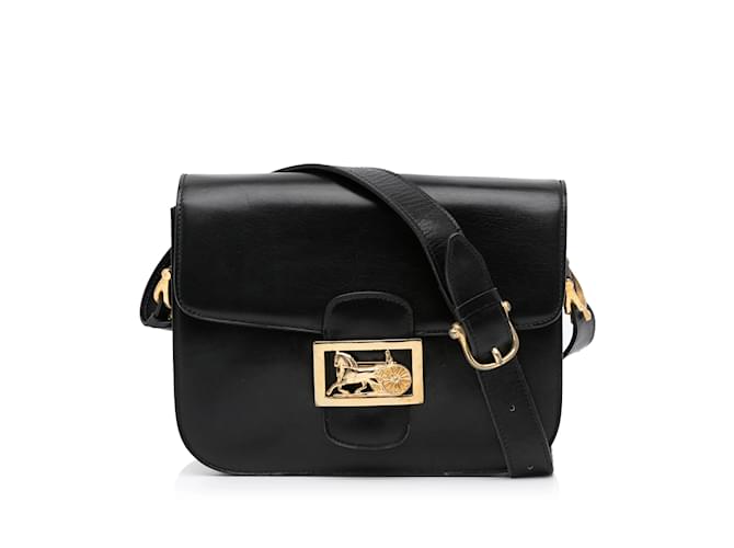 Céline CELINE HandbagsLinen Black  ref.1192828