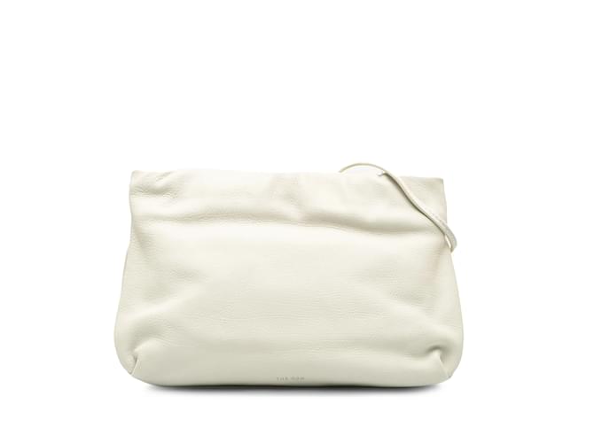 Weiße Bourse-Umhängetasche aus Leder von The Row  ref.1192900