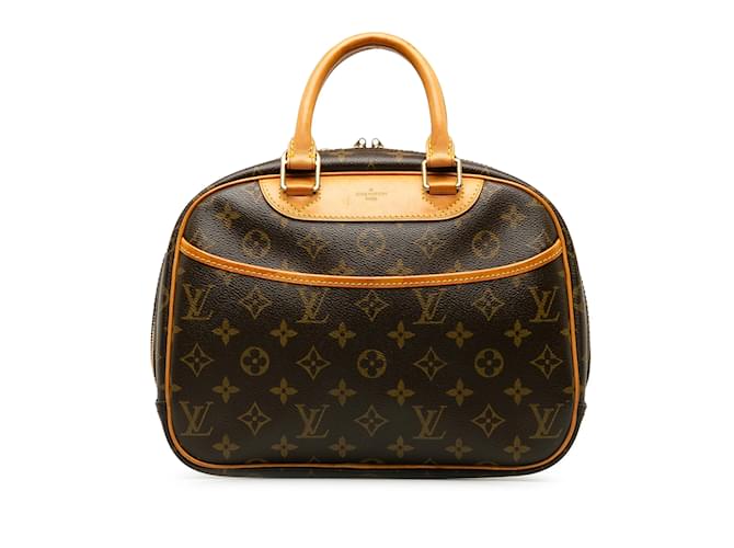 Brown Louis Vuitton Monogram Trouville Handbag Leather  ref.1192943