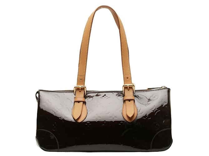 Louis Vuitton Rosewood Brown Patent leather  ref.1193057