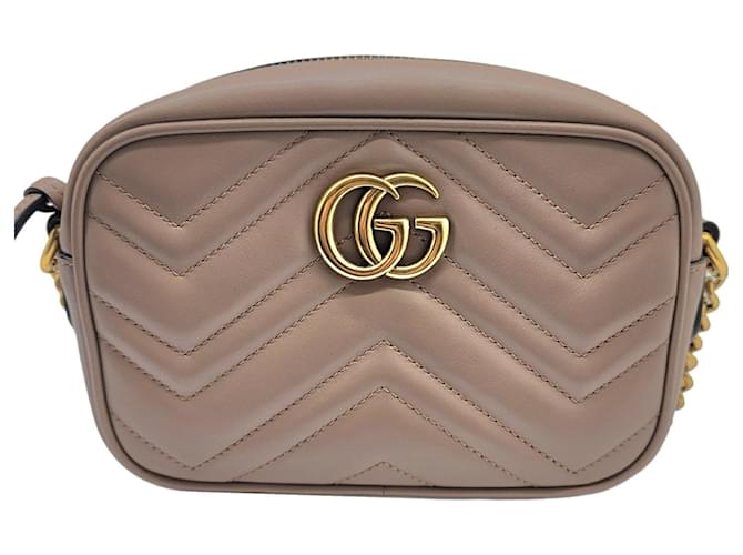 GUCCI MARMONT Pink Leather  ref.1193088