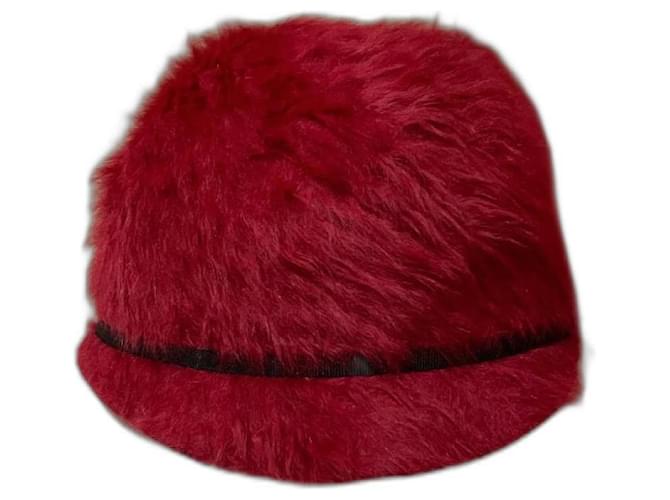 Emmanuelle Khanh Hats Red Wool  ref.1193097