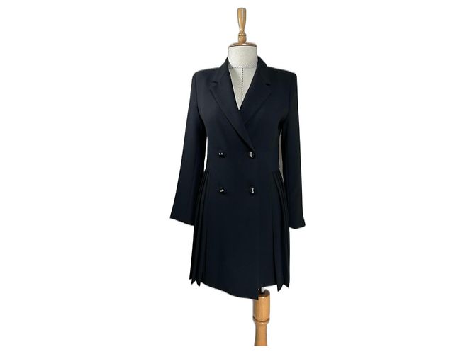 The Kooples Schwarzes Kleid