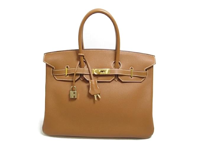 Hermès Togo Birkin 35 Brown Leather  ref.1193517