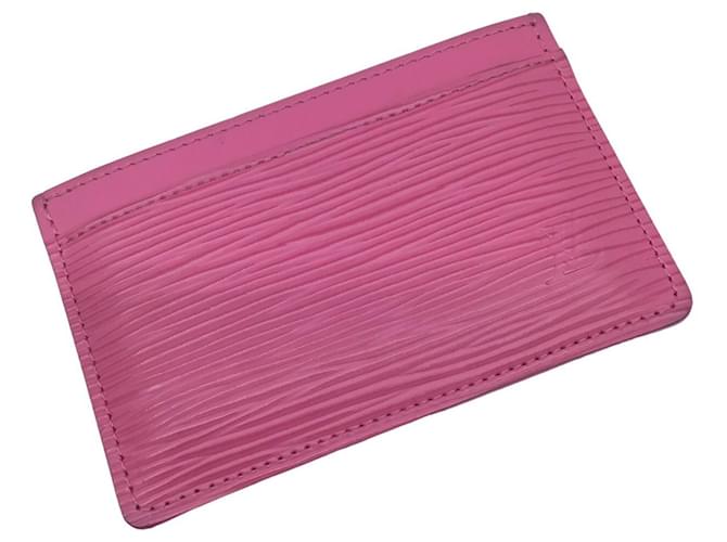 Louis Vuitton Pink Leder  ref.1193614