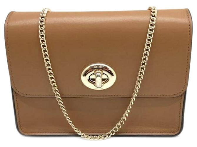 Coach Brown Leather  ref.1193696