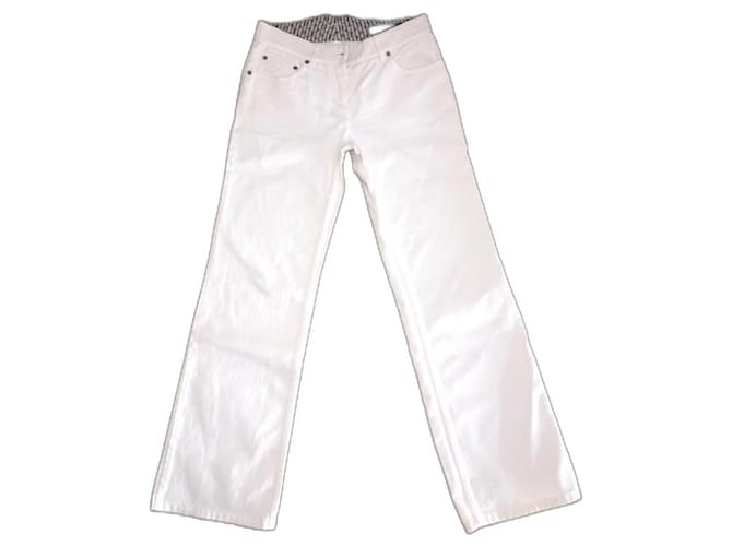Montsouris Louis Vuitton denim White Cotton  ref.1193764