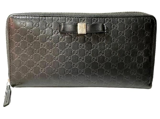 Gucci Micro Guccissima Black Leather  ref.1193828