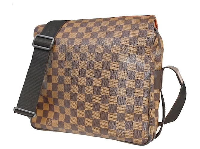 Louis Vuitton Naviglio Brown Cloth  ref.1193936