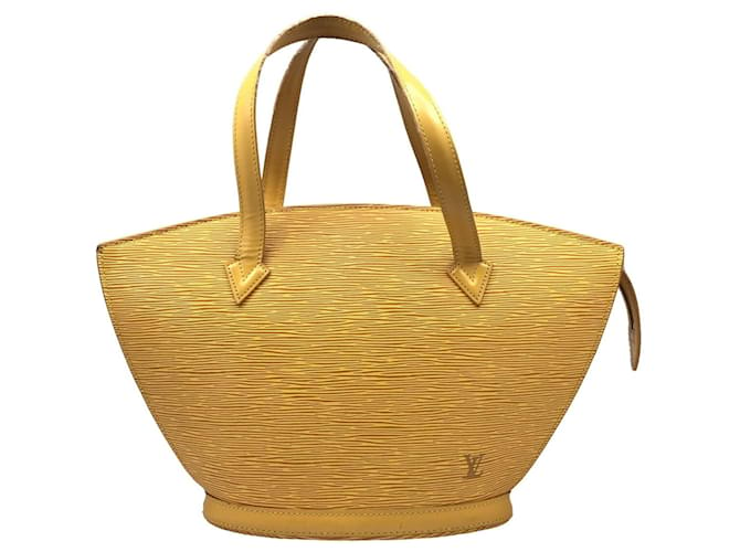 Louis Vuitton Saint Jacques Yellow Leather  ref.1193947
