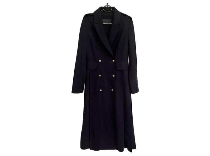 Ermanno Scervino wool coa Navy blue