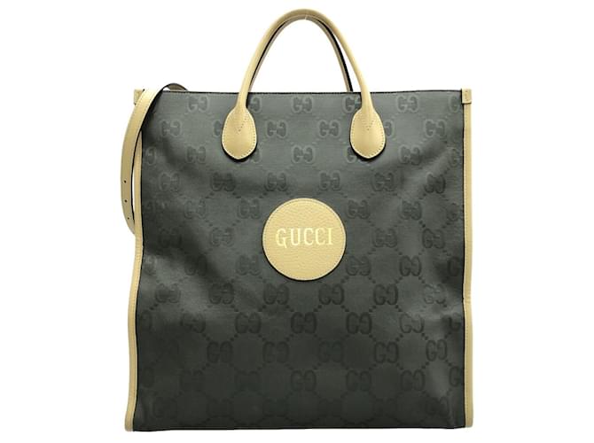 Gucci Off the grid Grey Leather  ref.1193966