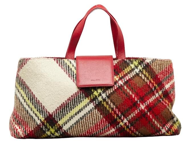 BURBERRY Red Wool  ref.1194046