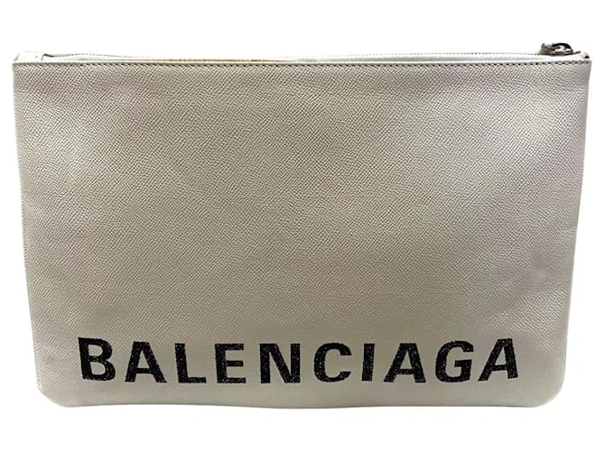 Everyday Balenciaga tous les jours Cuir Beige  ref.1194118