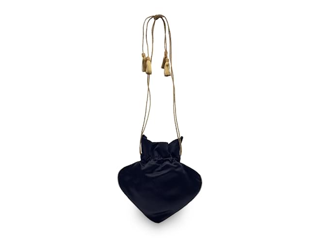 Yves Saint Laurent Shoulder Bag Vintage n.A. Black Cloth  ref.1194188