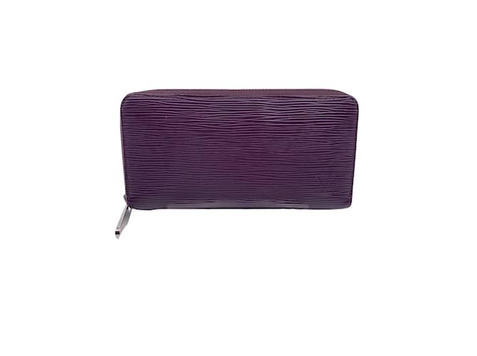 Zippy Cartera de Louis Vuitton Púrpura Cuero  ref.1194203