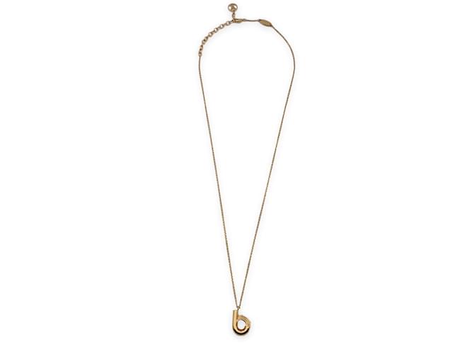 Louis Vuitton Necklace Golden Metal  ref.1194261