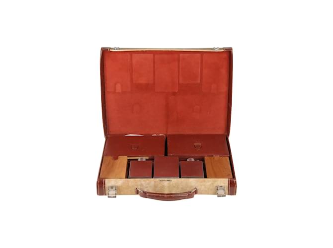 Trim Hermès Hermes Luggage Vintage n.A. Beige Leather  ref.1194321