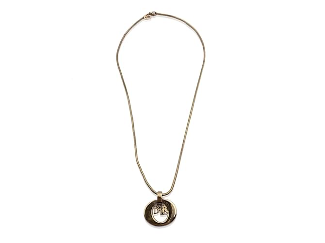 Christian Dior Necklace Golden Metal  ref.1194351