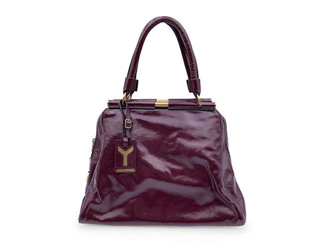Yves Saint Laurent Handbag Majorelle Purple  ref.1194356