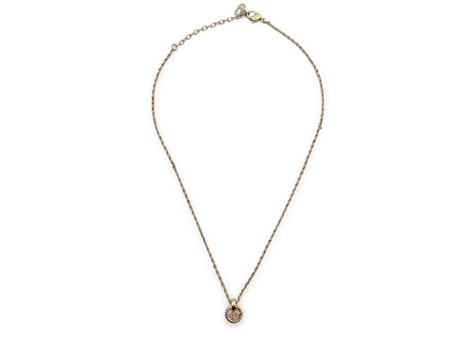 Christian Dior Necklace Golden Metal  ref.1194462