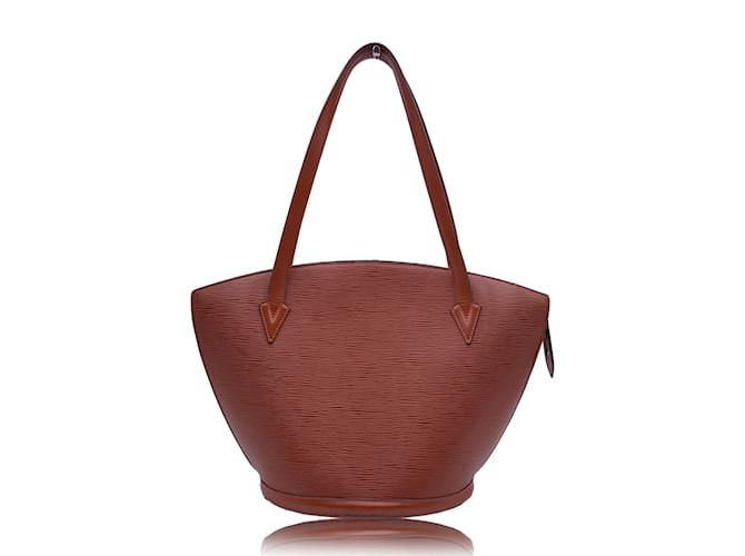 Louis Vuitton Shoulder Bag Vintage Saint Jacques Beige Leather  ref.1194652