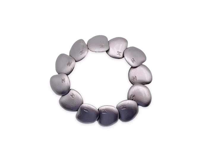 Chanel bracelet Silvery Metal  ref.1194670