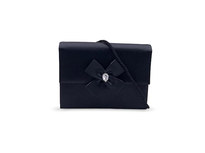 Yves Saint Laurent Clutch Bag Vintage n.A. Black Cloth  ref.1194825