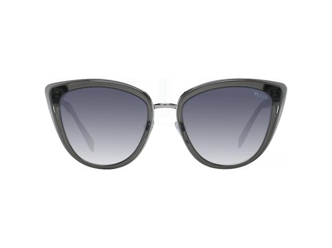 Óculos de sol Emilio Pucci Prata Plástico  ref.1194856