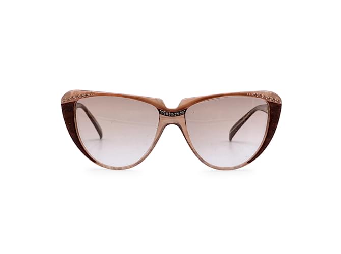 Yves Saint Laurent sunglasses Brown Plastic  ref.1194956