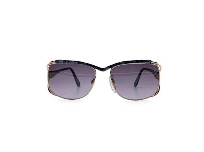 Autre Marque Altri occhiali da sole di marca D'oro Metallo  ref.1194963