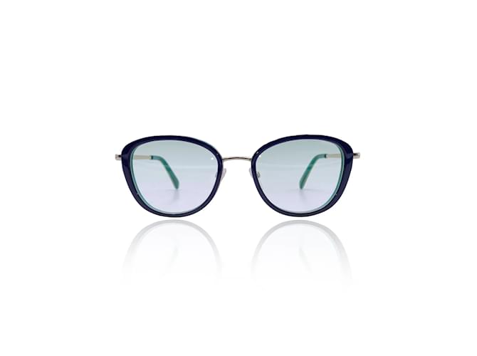 Óculos de sol Emilio Pucci Azul Metal  ref.1194974