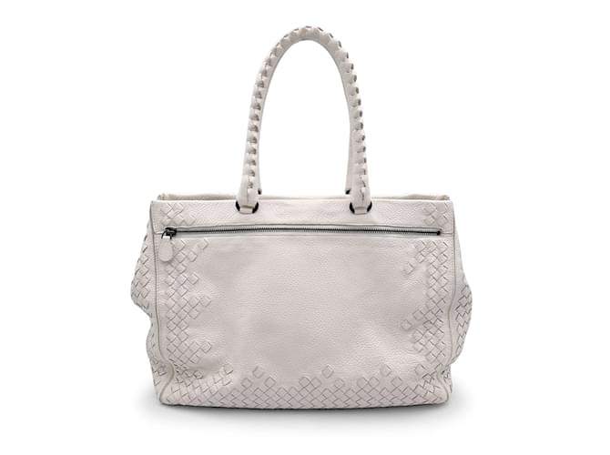 Bottega Veneta Tote Bag n.A. White Leather  ref.1195077