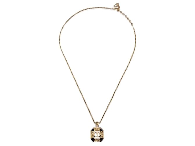 Christian Dior-Halskette Golden Metall  ref.1195124