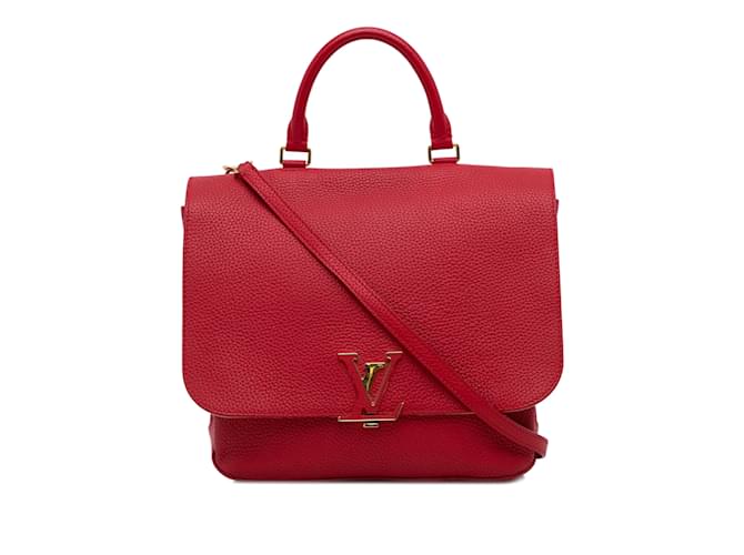 Red Louis Vuitton Taurillon Volta Leather  ref.1195172
