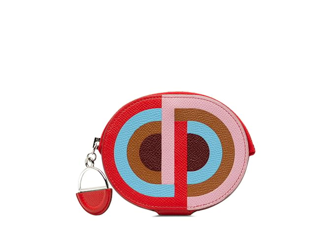Hermès Pink Hermes Epsom In The Loop Pouch Leather  ref.1195269