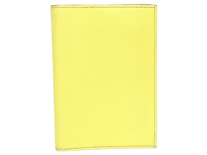 Hermès Hermes Yellow Leather  ref.1195285