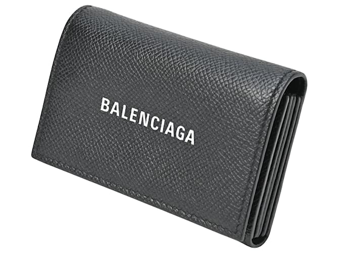 Espèces Balenciaga Cuir Noir  ref.1195466